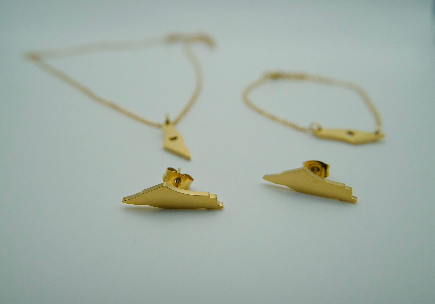 Palestine Map Earrings